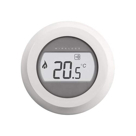 Honeywell Home Round Draadloze thermostaat T87RF2025 | CVketel.nl
