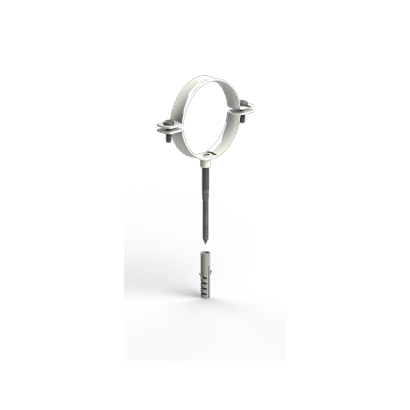 Cox Geelen Aluminium bevestigingsbeugel 100mm wit CABMAA600