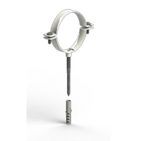 Cox Geelen Aluminium bevestigingsbeugel 100mm wit CABMAA600 | CVketel.nl