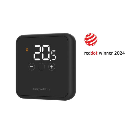 DT4R draadloze thermostaat aan/uit van Honeywell Home met Reddot winner 2024 prijs gewonnen | CVketel.nl