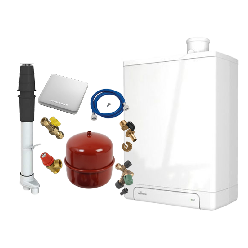 Intergas HRE 24/18 CW3 | 80/80 | 17,8kW | Basis Totaalpakket | CVketel.nl