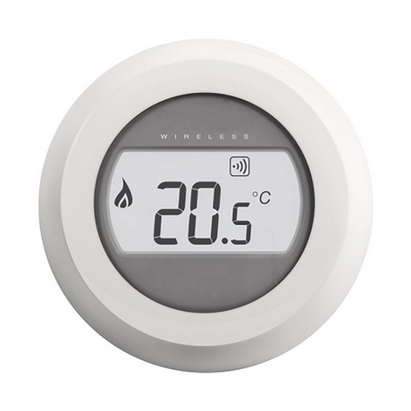 Honeywell Home Round aan/uit kamerthermostaat T87G2014  04 ✔Gratis verzending NL ✔Bezorging los materiaal alleen bij orderwaarde van €830 incl. btw | CVketel.nl
