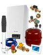 Remeha Tzerra Ace-Matic 28c met Aansluitpakket Renovatie met Dakdoorvoer 80-80 en met Reha iSense modulerende klokthermostaat zonder gateway S10167 | CVketel.nl